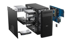 Dell Pro Max Tower T2 Desktop Exploded View