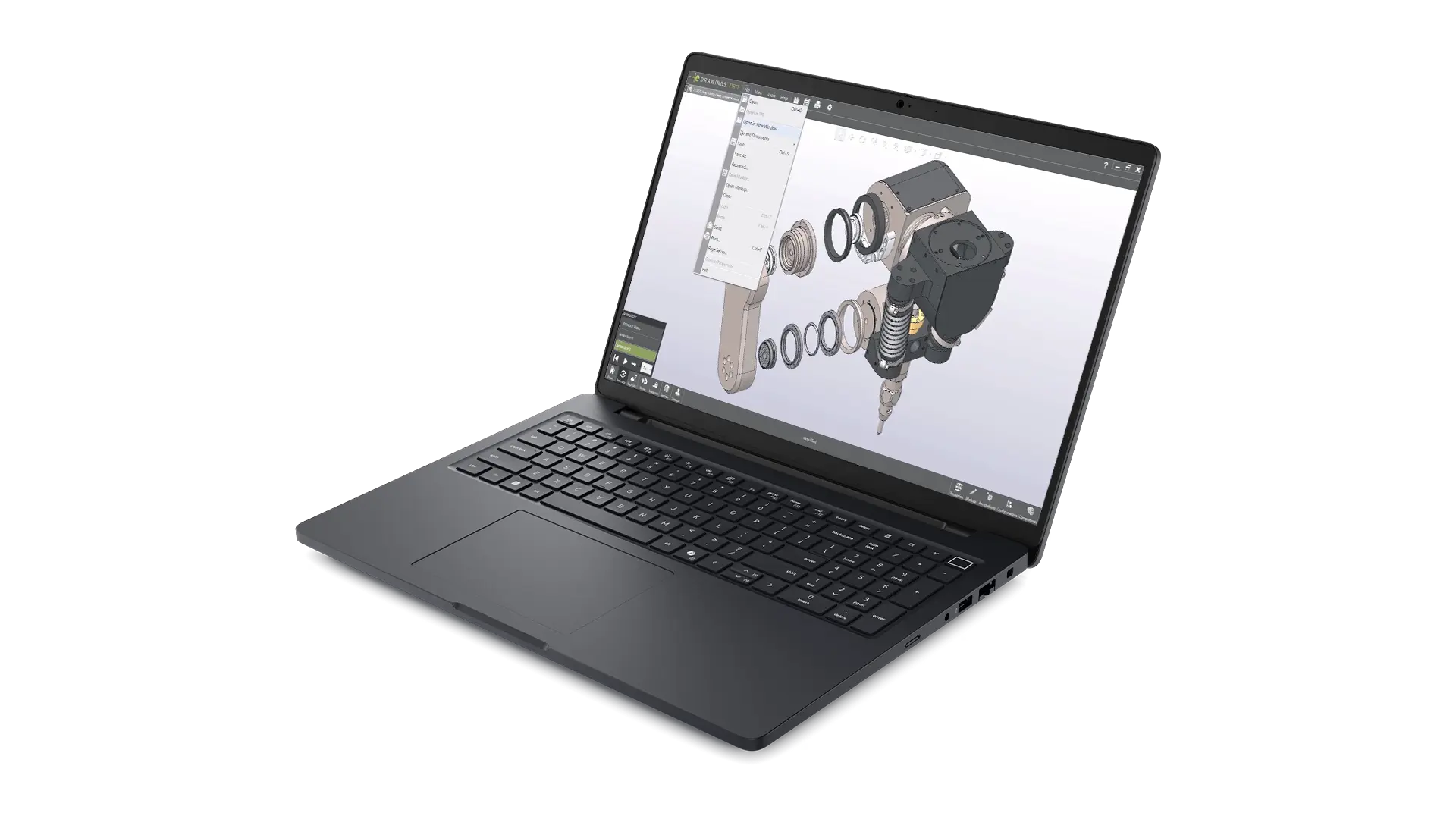 Dell Pro Max 16 Facing Left Dell Pro Max 16 Facing Left